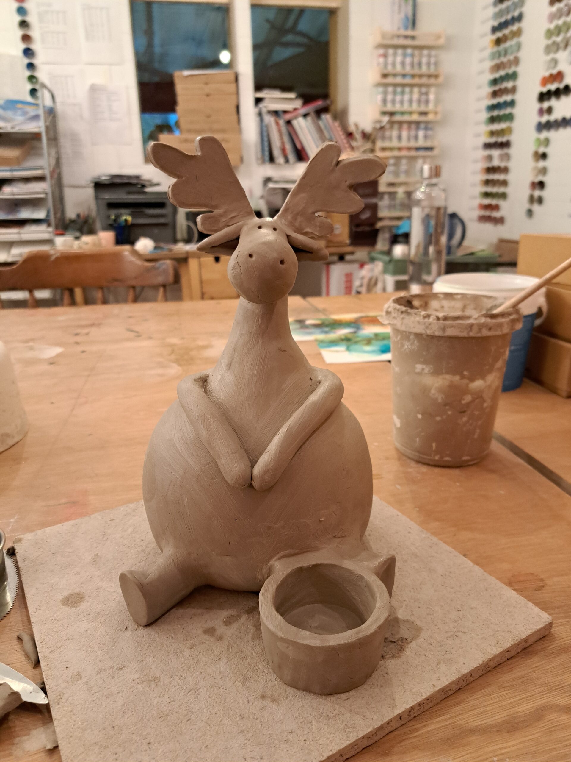 Keramiek tutorial: Van klei naar eland: een wild avontuur!